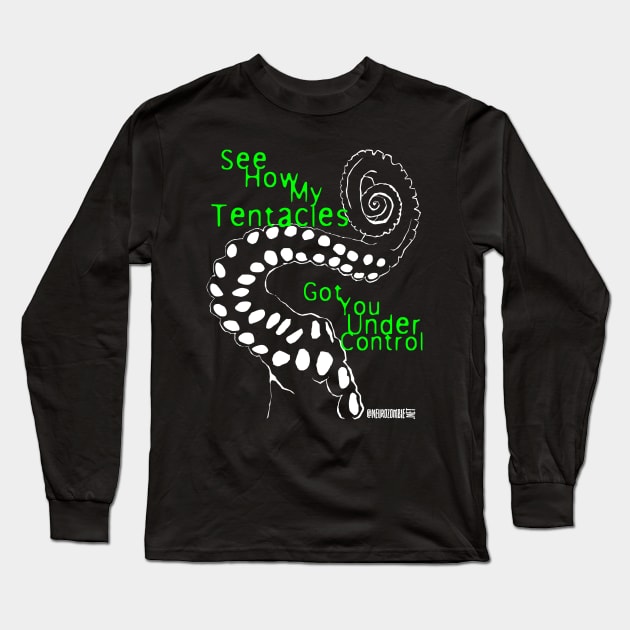 Tentacles Long Sleeve T-Shirt by neurozombie